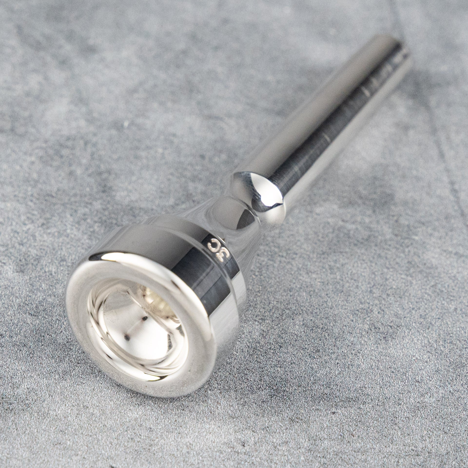 Denis Wick 3C Classic Trumpet Mouthpiece, Silver-Plated (B-Stock)