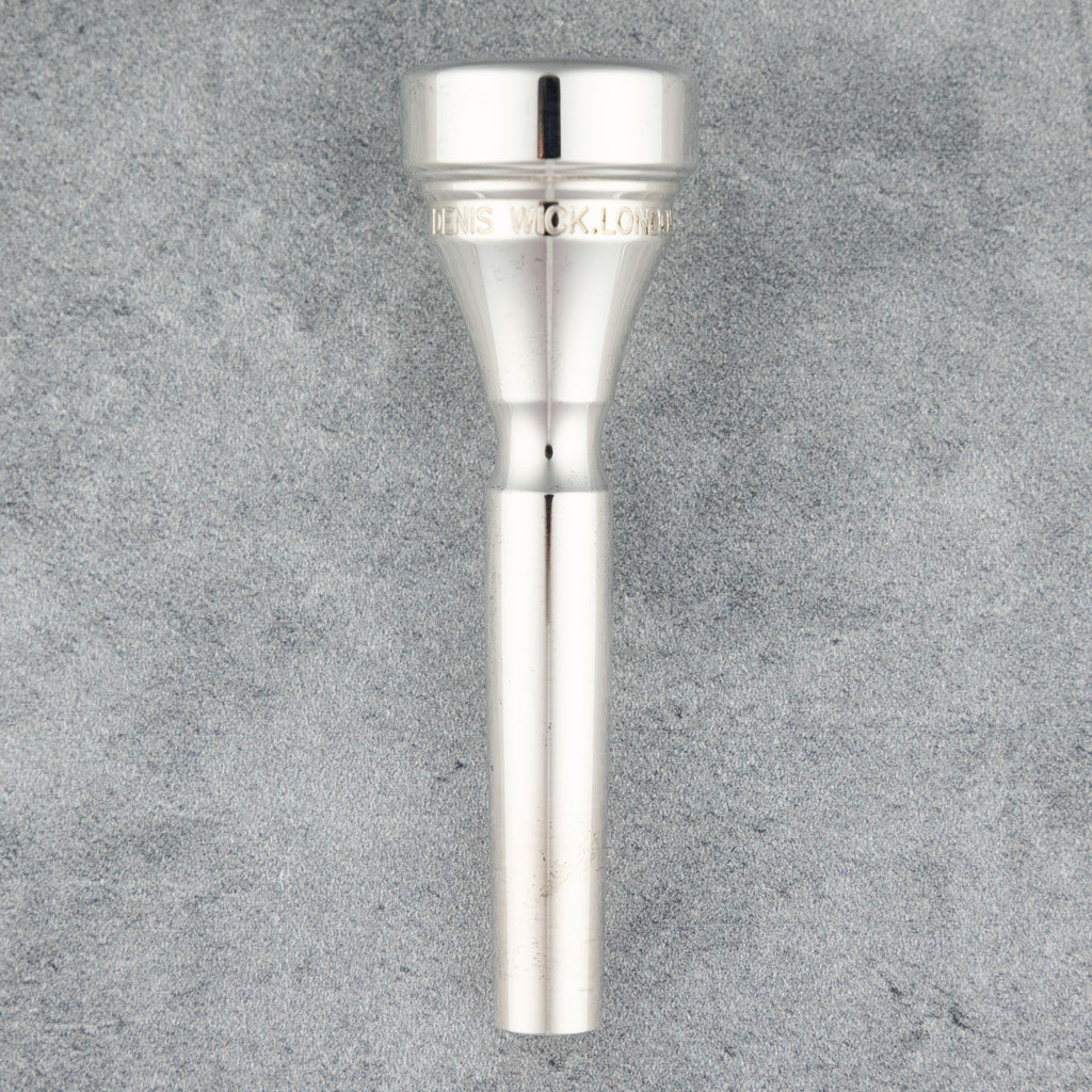 Denis Wick 4C Classic Trumpet Mouthpiece, Silver-Plated (B-Stock)