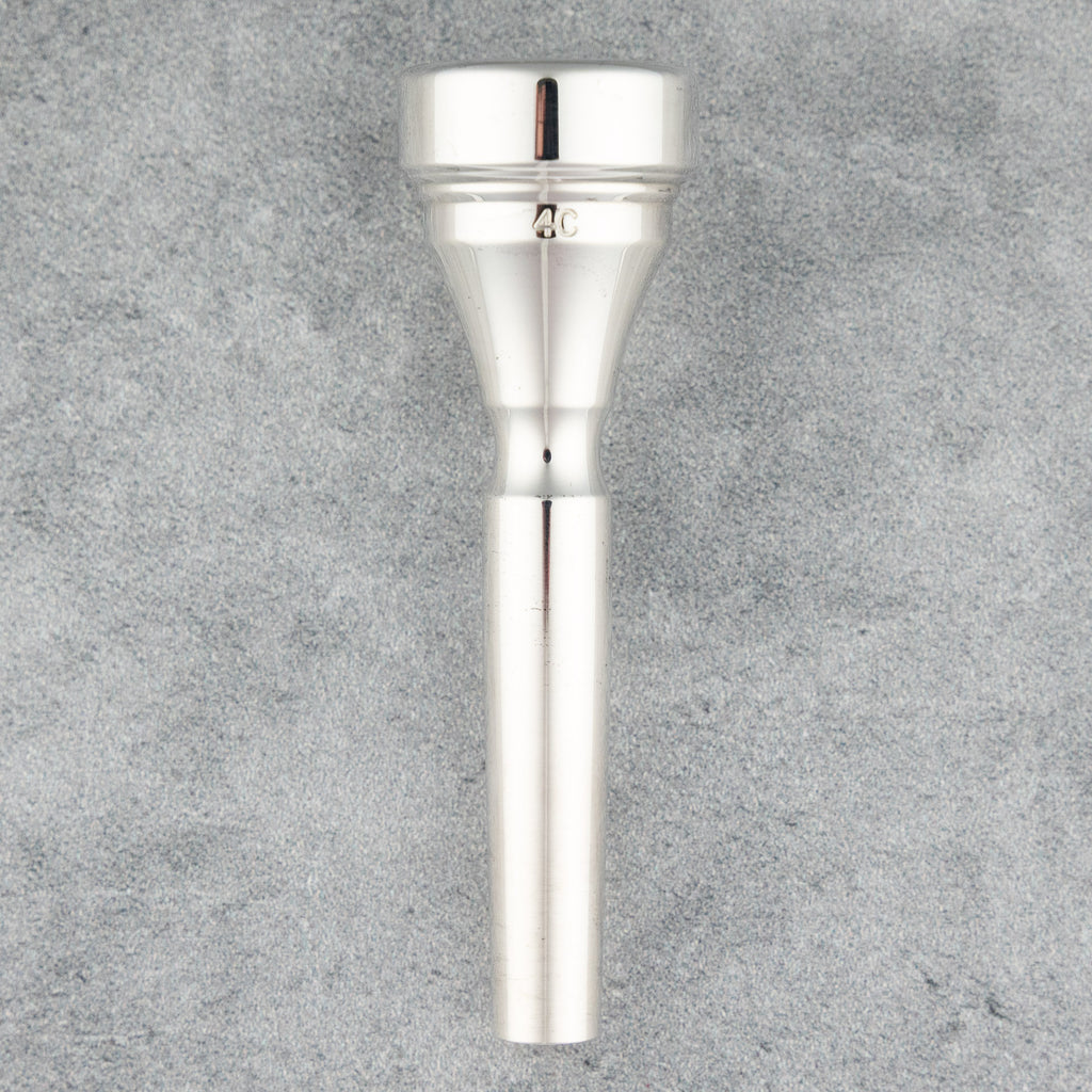 Denis Wick 4C Classic Trumpet Mouthpiece, Silver-Plated (B-Stock)