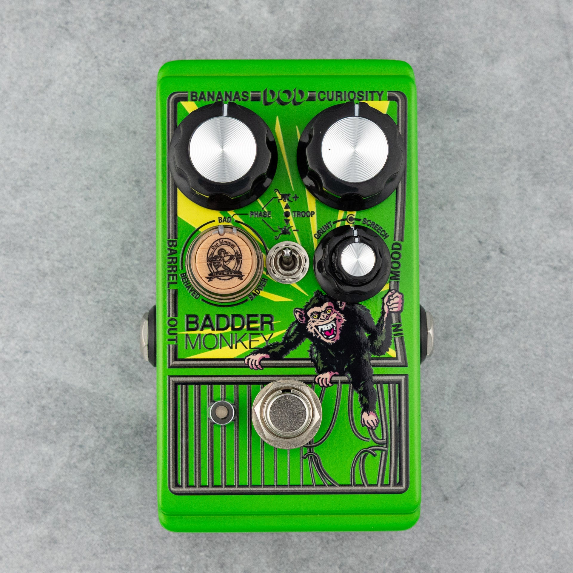 DigiTech DOD Badder Monkey Multi Circuit Overdrive with StagePlate Effects Pedal