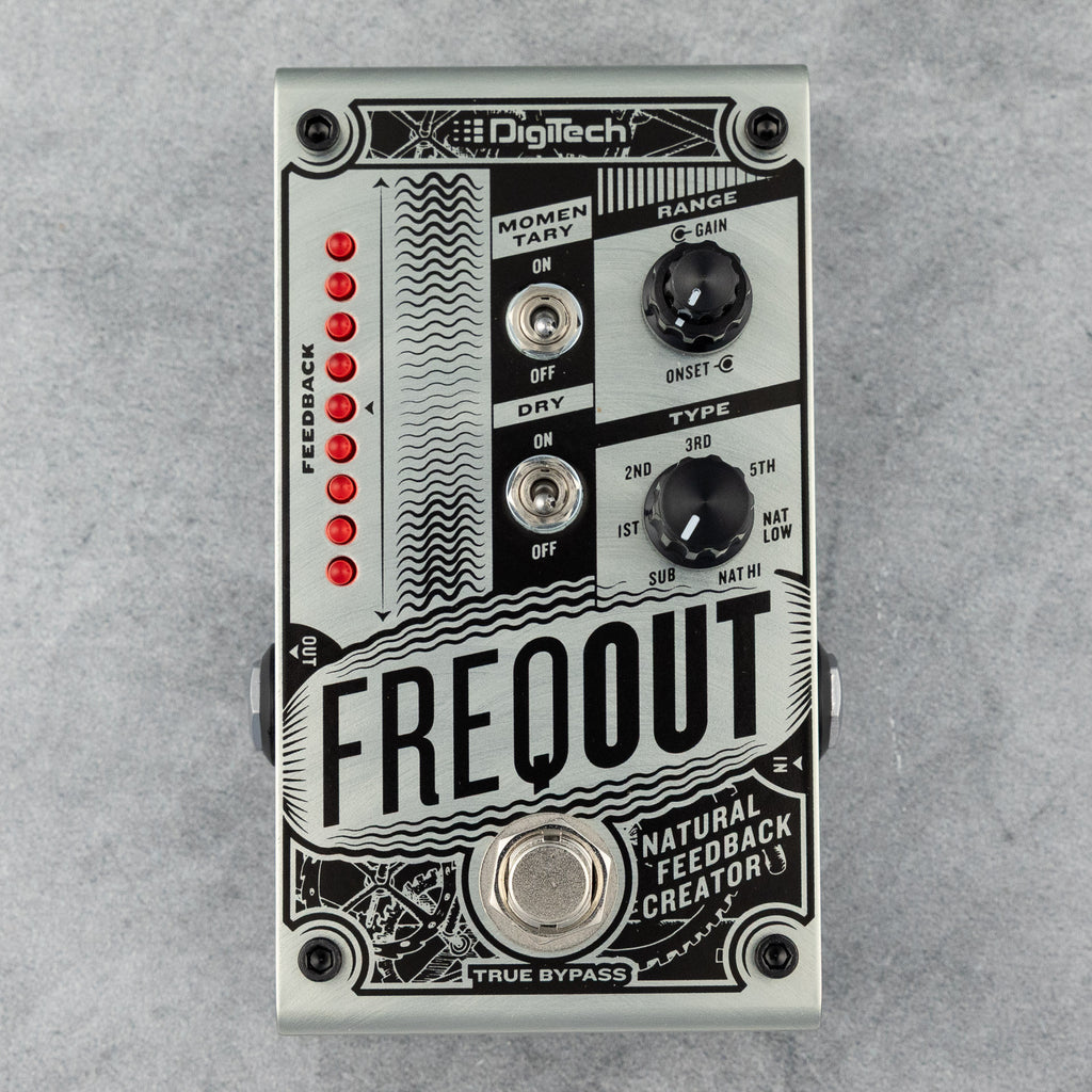 DigiTech FreqOut Natural Feedback Creator Effects Pedal