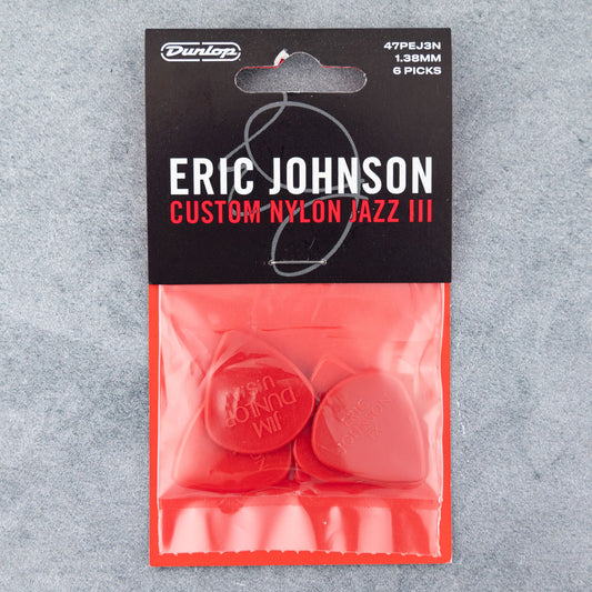 Dunlop Eric Johnson Jazz III Picks, 6-Pack