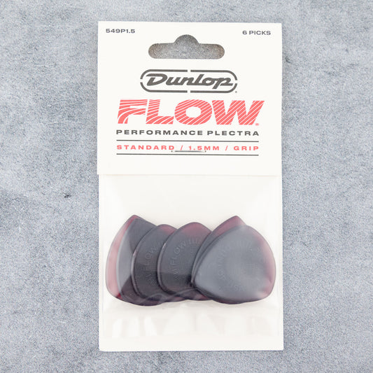 Dunlop Flow Standard Picks, 1.5mm, 6-Pack