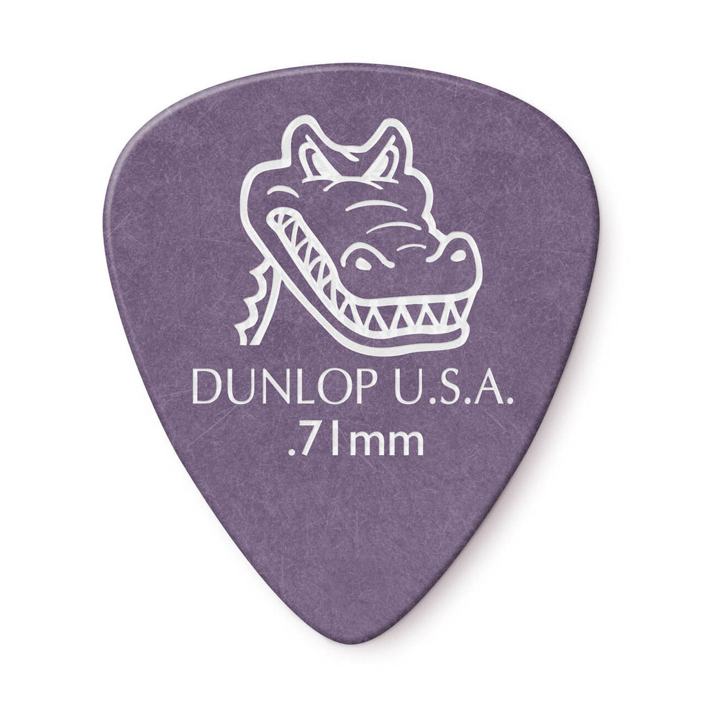 Dunlop Gator Grip Picks, 0.71mm, 12-Pack