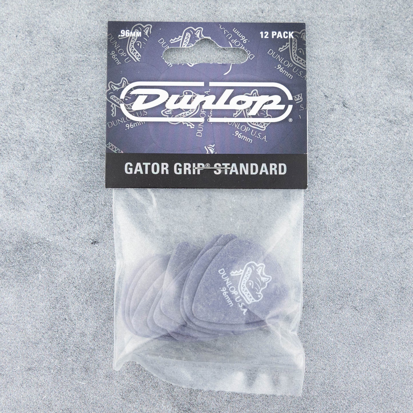 Dunlop Gator Grip Picks, 0.96mm, 12-Pack