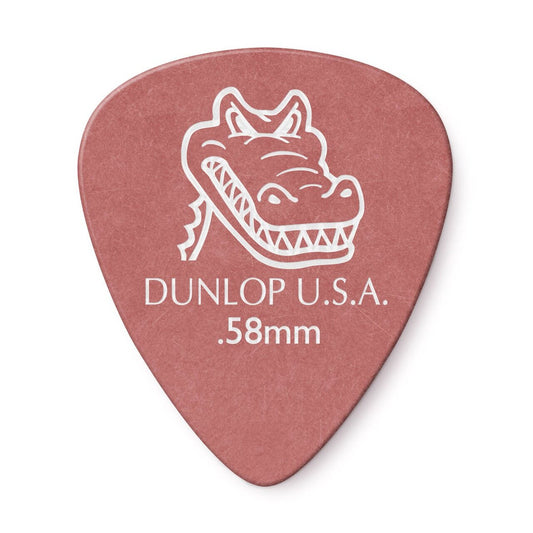 Dunlop Gator Grip Picks, 12-Pack, 0.58mm