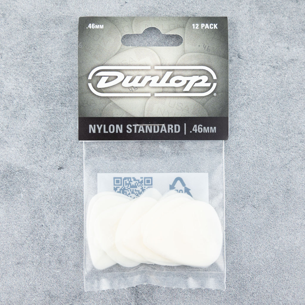 Dunlop Nylon Standard Picks, 0.46mm, 12-Pack