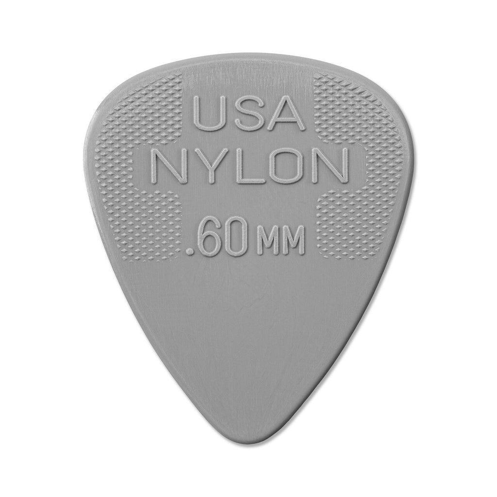 Dunlop Nylon Standard Picks, 0.60mm, 12-Pack