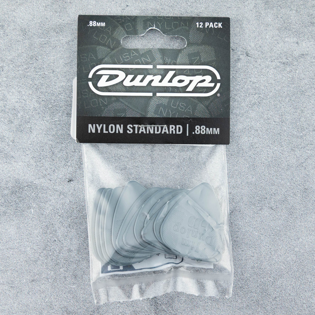 Dunlop Nylon Standard Picks, 0.88mm, 12-Pack