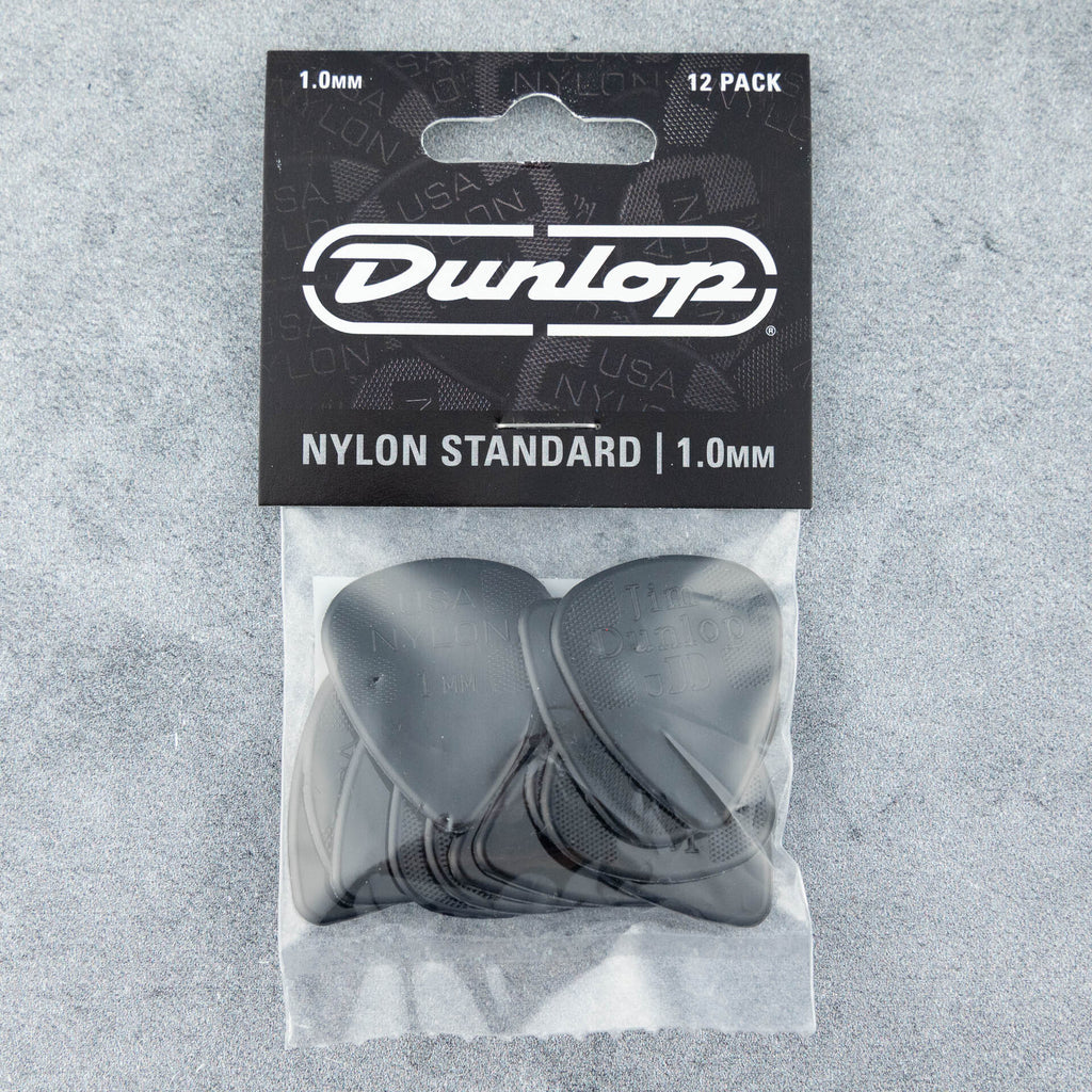 Dunlop Nylon Standard Picks, 1.00mm, 12-Pack