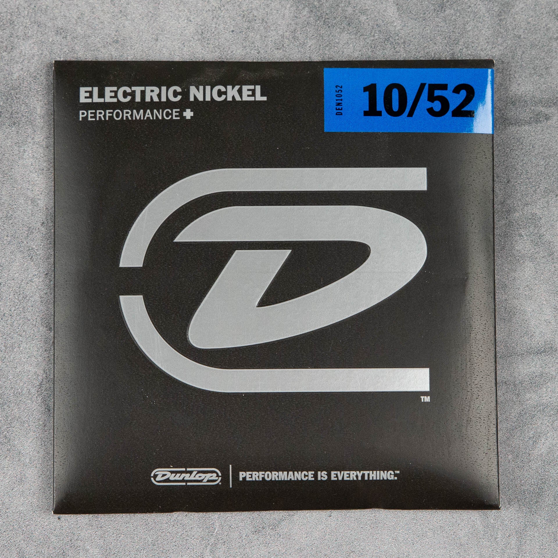 Dunlop Performance+ Nickel Wound Electric Guitar Strings, 10-52, Medium/Heavy