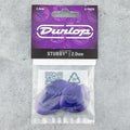 Dunlop Stubby Jazz Picks, 2.00mm, Purple, 6-Pack