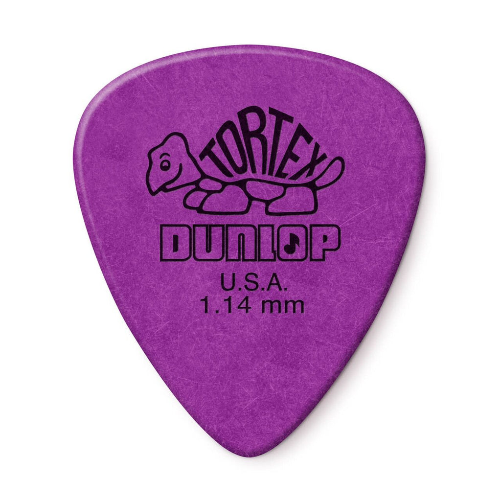 Dunlop Tortex Standard Pick, 12-Pack, 1.14mm in Purple