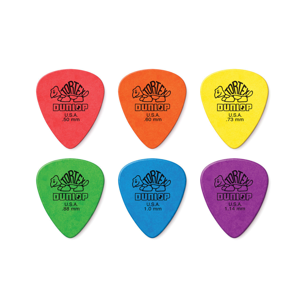 Dunlop Tortex Standard Pick Variety Pack, 12-Pack