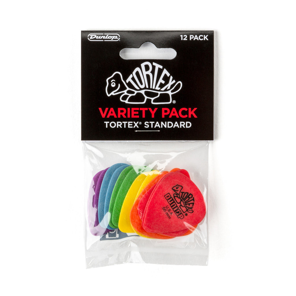 Dunlop Tortex Standard Pick Variety Pack, 12-Pack