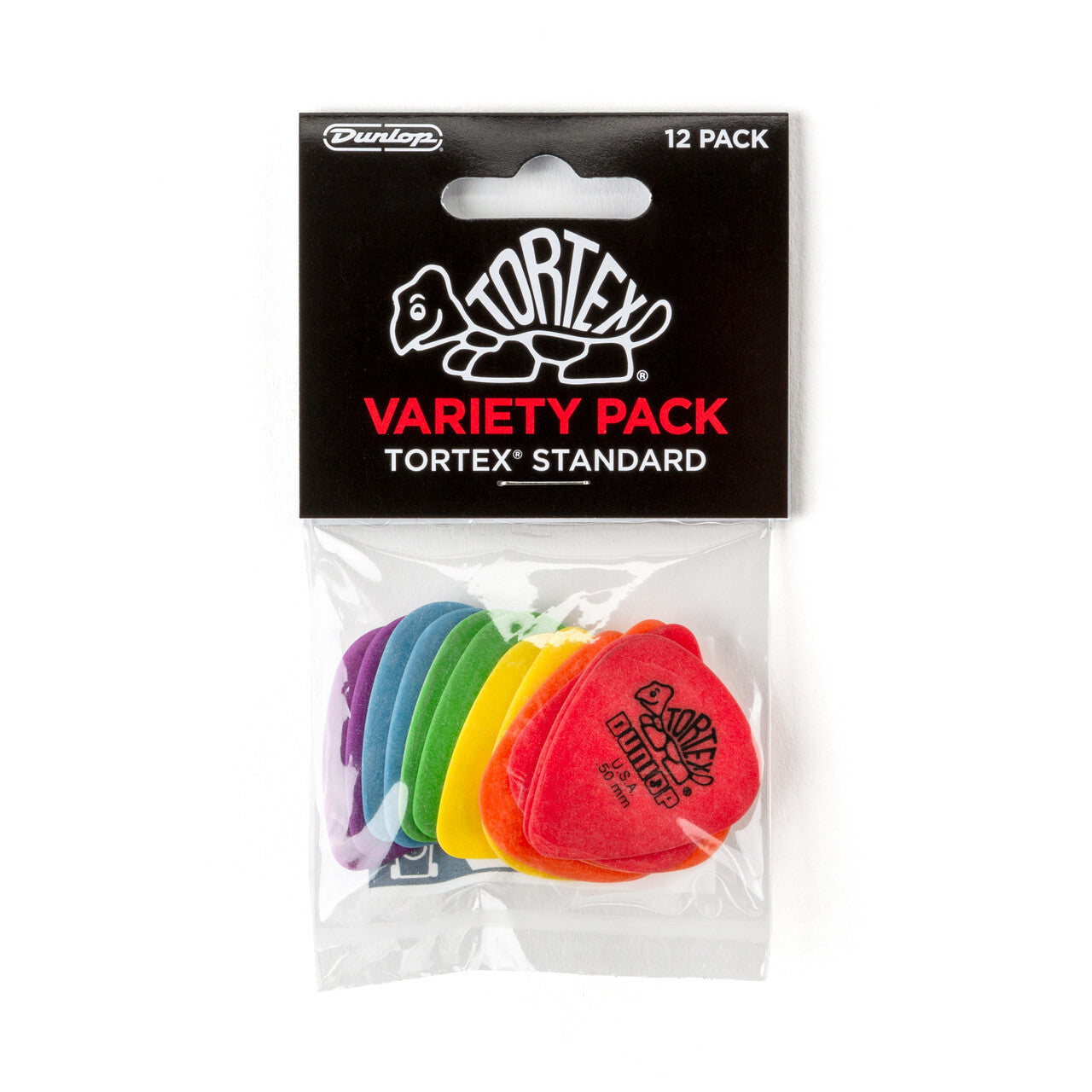 Dunlop Tortex Standard Pick Variety Pack, 12-Pack