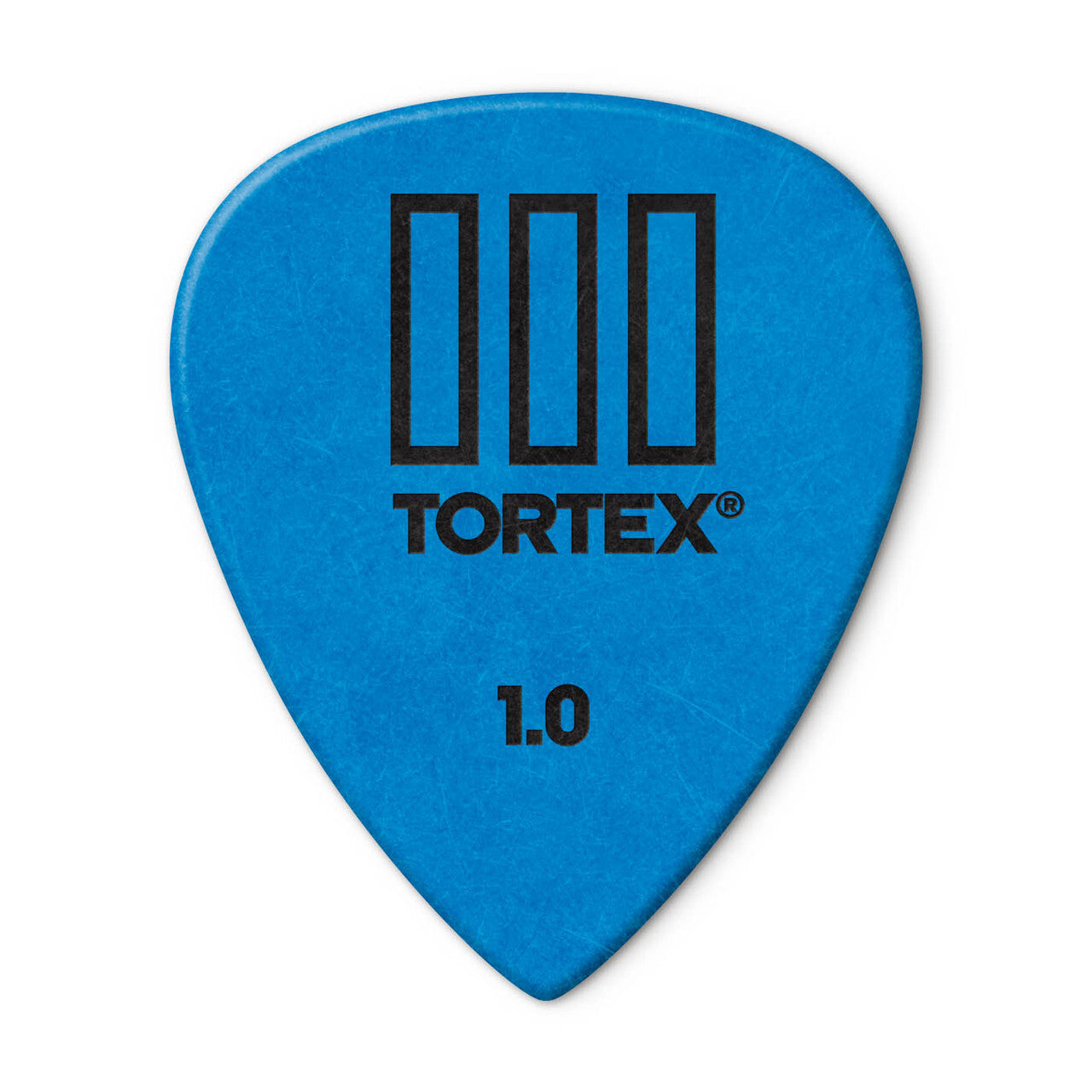 Dunlop Tortex TIII Picks, 1.00mm, Blue, 12-Pack