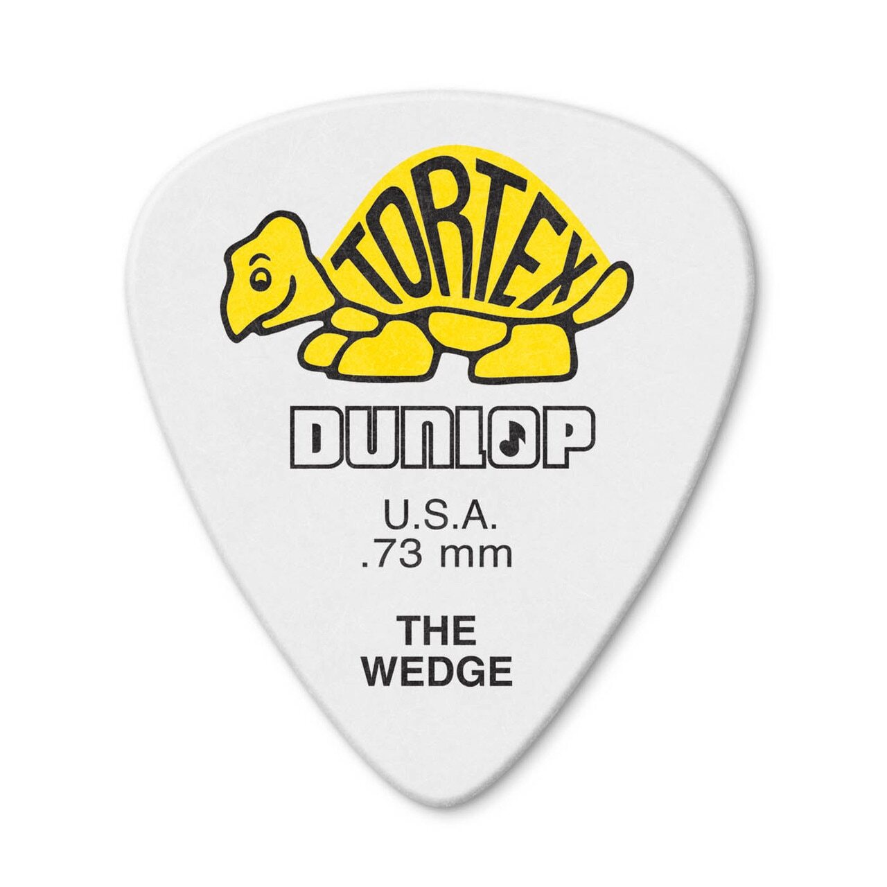 Dunlop Tortex Wedge Picks, 0.73mm, 12-Pack