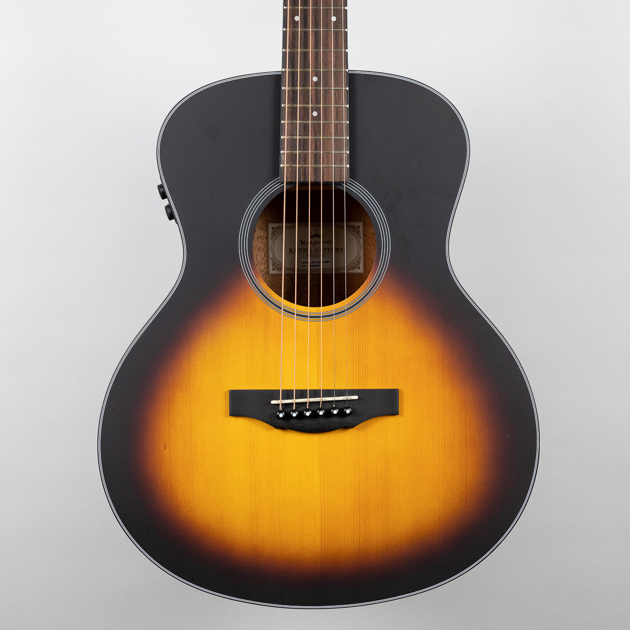 Kepma M3-130A-SB Mini-36" Sunburst with AcoustiFex K-10 Pickup