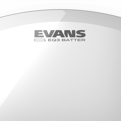 Evans EQ3 Clear Bass Drumhead