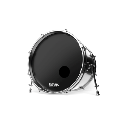 Evans EQ3 Resonant Black Bass Drumhead w/Port