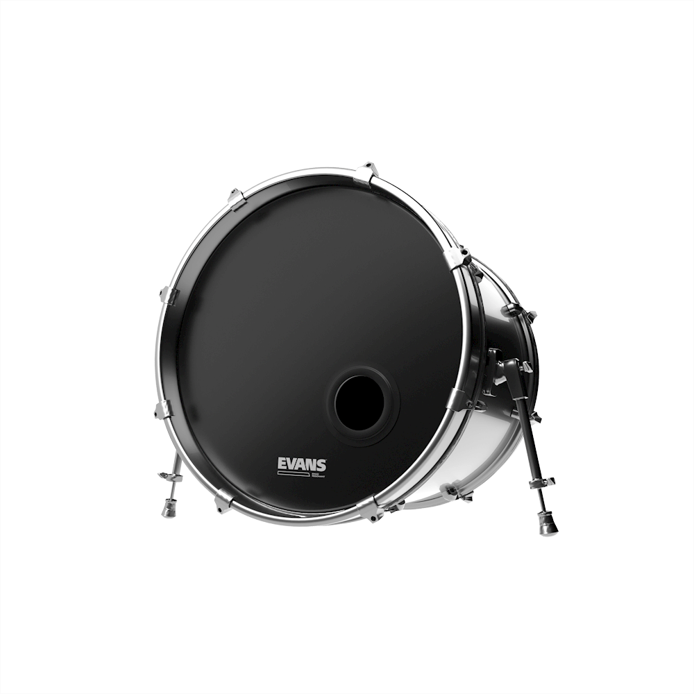 Evans EMAD Resonant Black Bass Drumhead