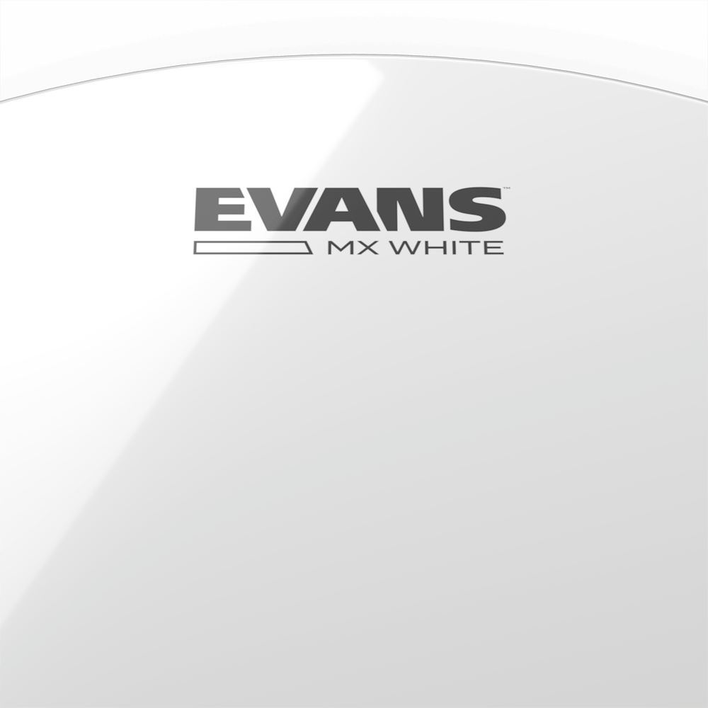 Evans MX White Marching Tenor Drumhead