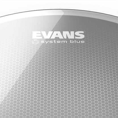 Evans System Blue Marching Tenor Drumhead