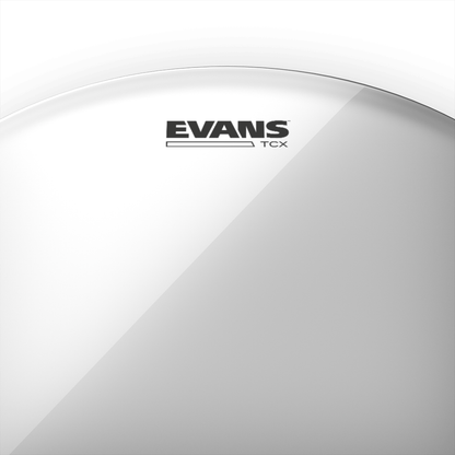 Evans TCX Clear Marching Tenor Drumhead