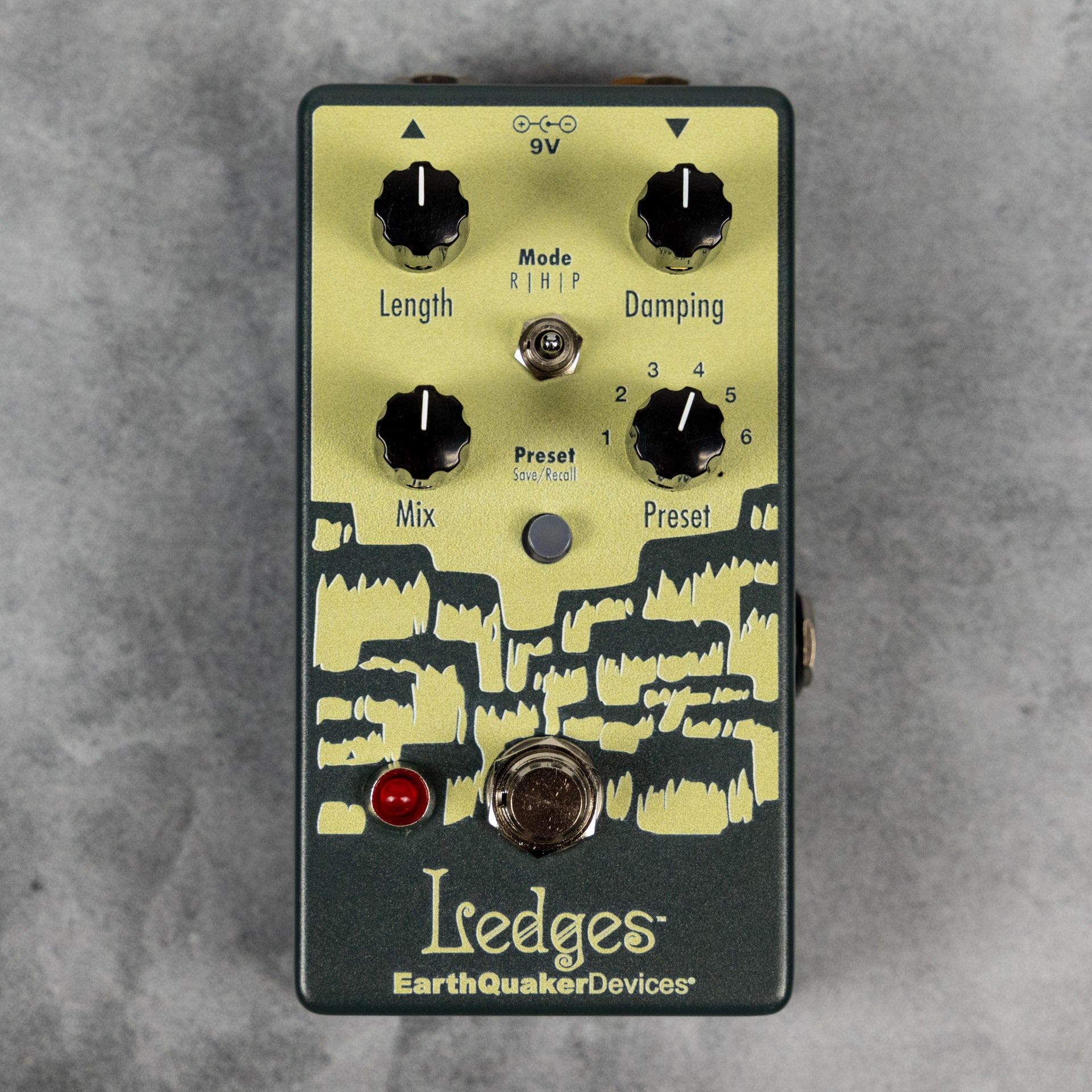 EarthQuaker Devices Ledges Tri-Dimensional Reverberation Machine