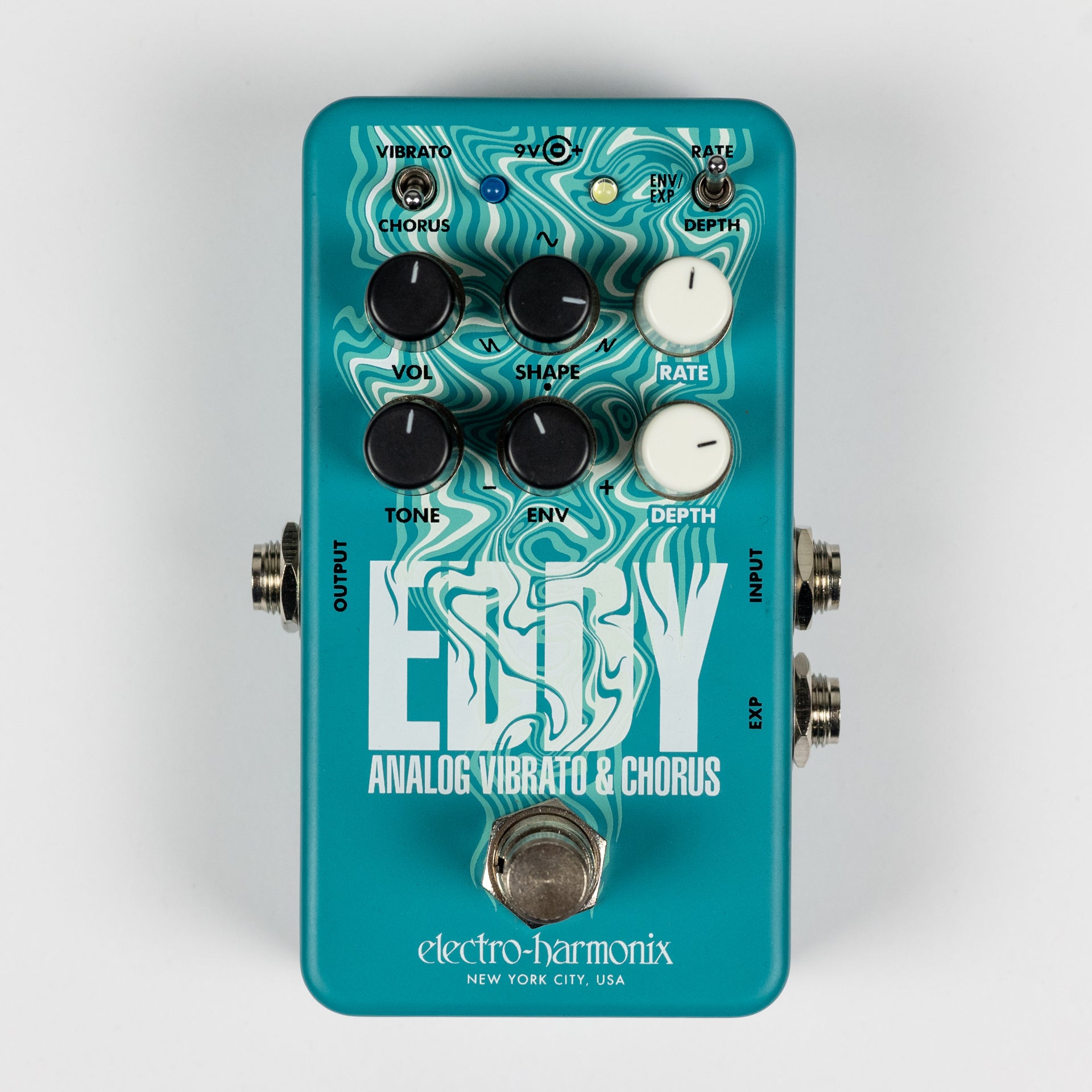 Electro-Harmonix / Eddy アナログバイブレーター&コーラス Electro-Harmonix Eddy Analog Vibrato & Chorus Pedal | Sweetwater