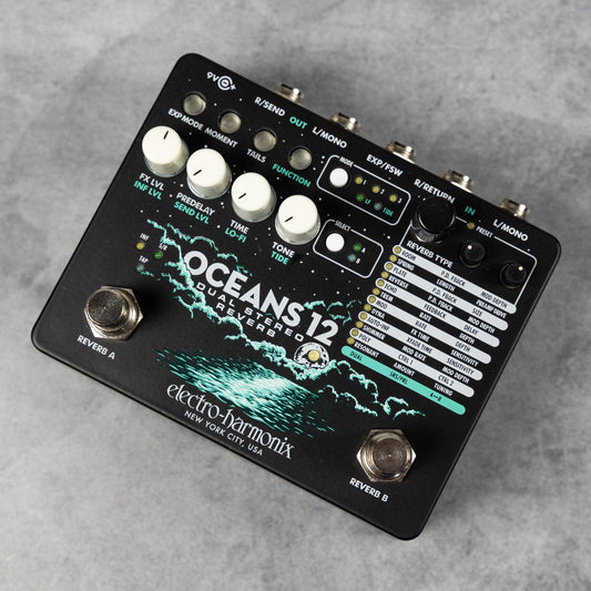 Electro-Harmonix Oceans 12 Dual Stereo Reverb
