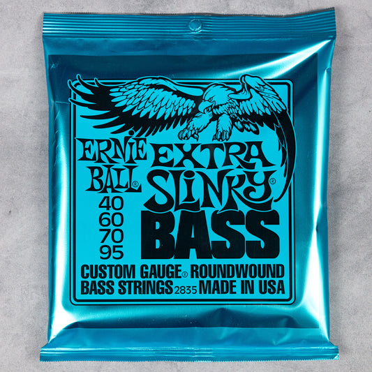 Ernie Ball Extra Slinky Nickel Wound Bass Strings, 40-95