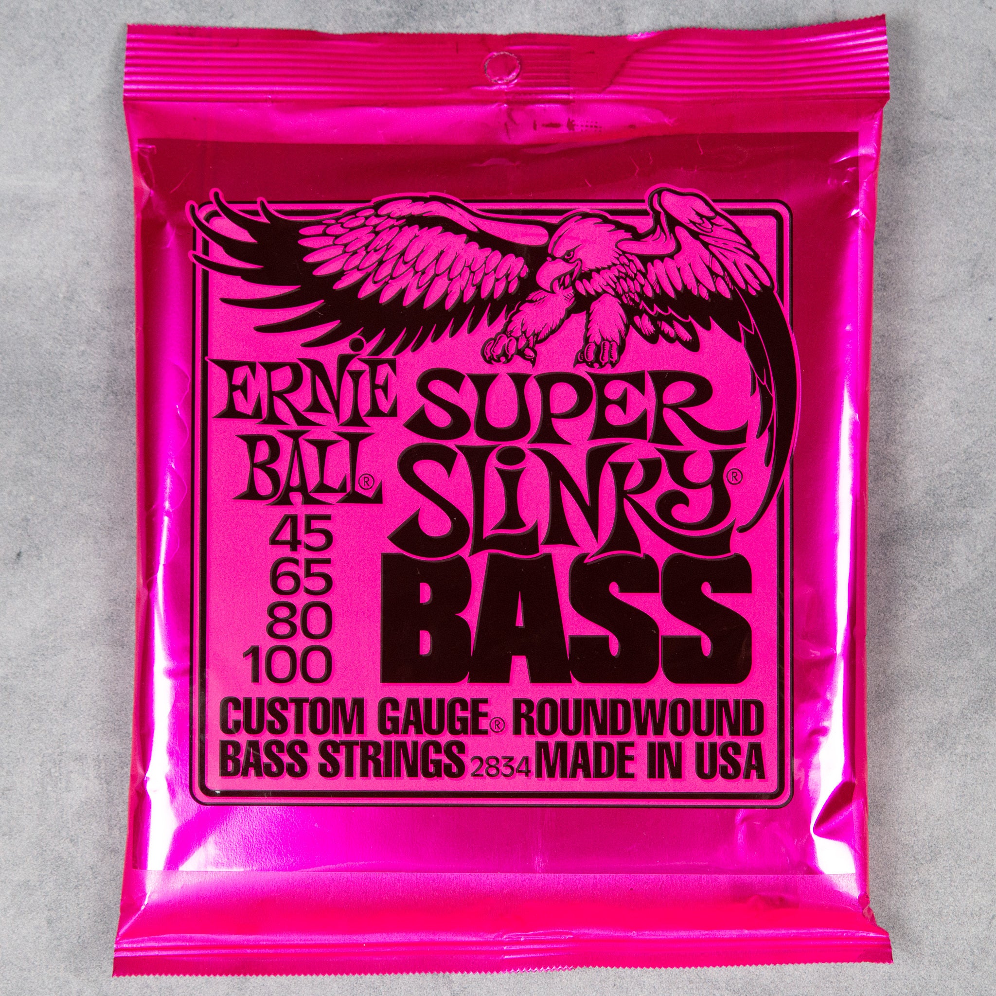 Ernie Ball Super Slinky Nickel Wound Bass Strings, 45-100 – Carlton ...
