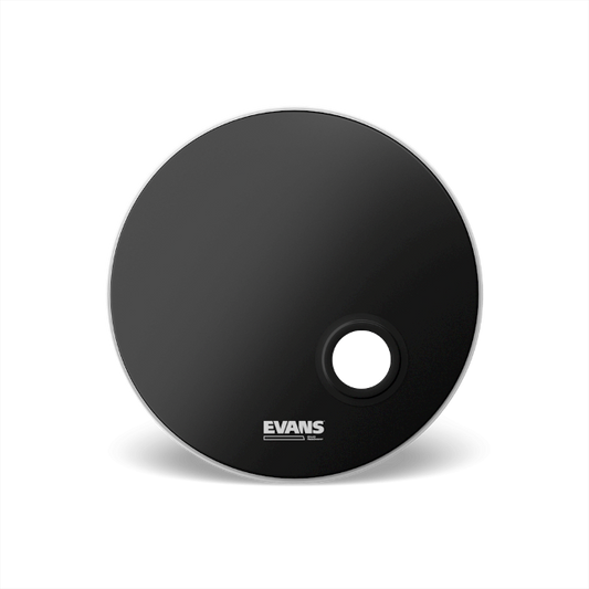 Evans EMAD Black Bass Reso Drumhead with Port