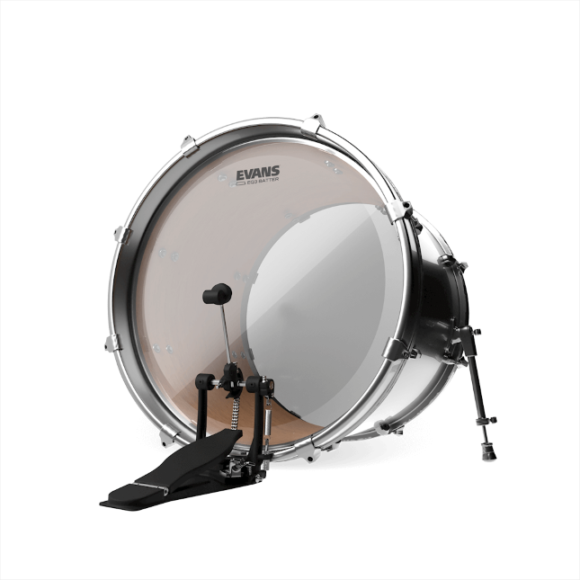 Evans EQ3 Clear Bass Batter Drumhead