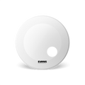 Evans EQ3 Coated White Bass Reso Drumhead with Port