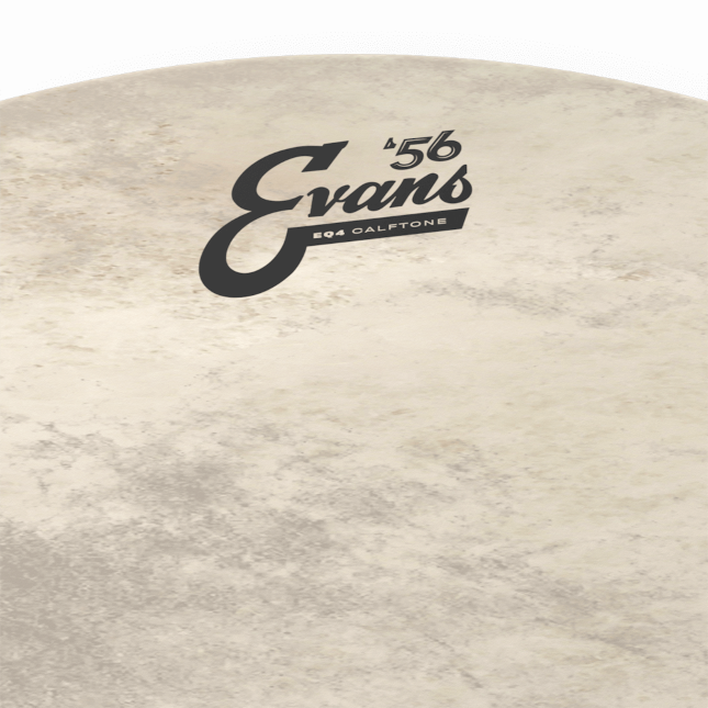 Evans EQ4 Calftone Bass Batter Drumhead