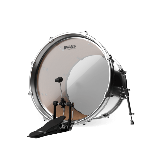 Evans G1 Clear Bass Batter Drumhead