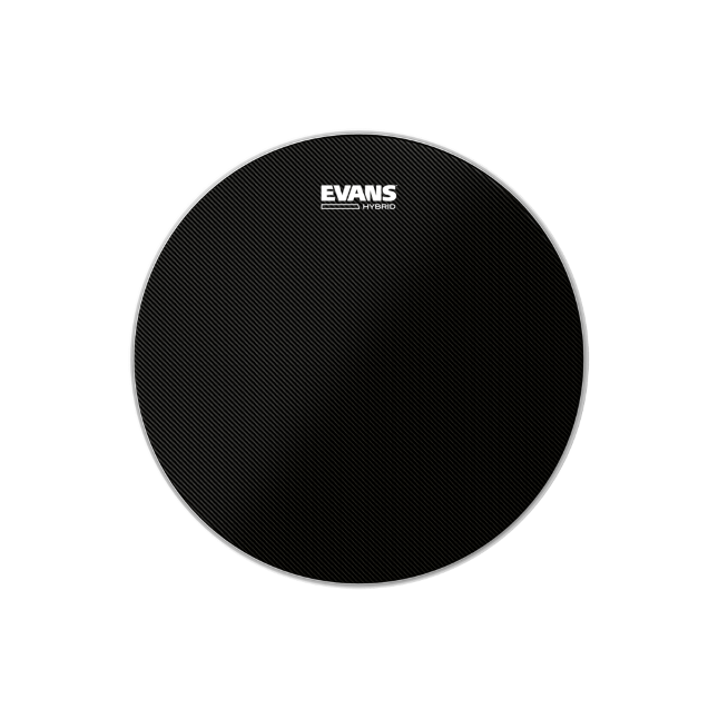 Evans Hybrid Black Marching Snare Batter Drumhead
