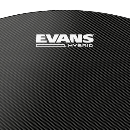 Evans Hybrid Black Marching Snare Batter Drumhead