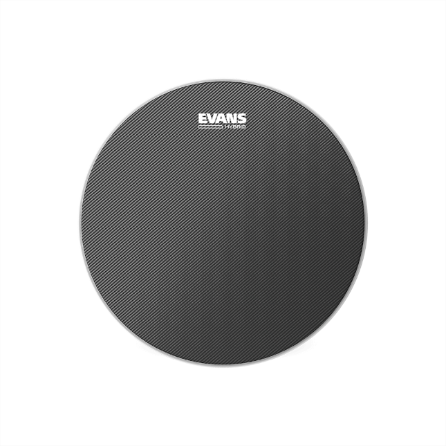 Evans Hybrid Grey Marching Snare Drumhead