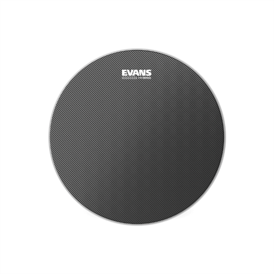 Evans Hybrid Grey Marching Snare Drumhead