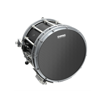 Evans Hybrid Grey Marching Snare Drumhead