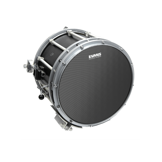 Evans Hybrid Grey Marching Snare Drumhead