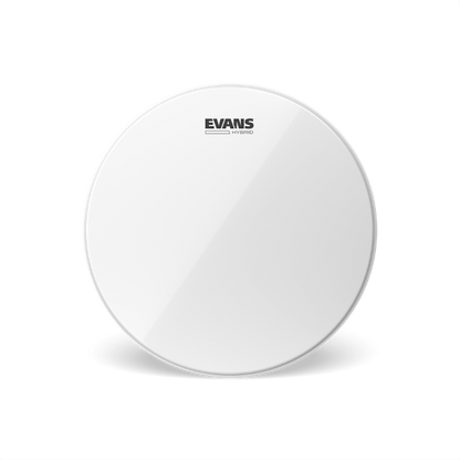 Evans Hybrid White Marching Snare Batter Drumhead
