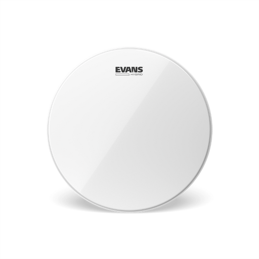 Evans Hybrid White Marching Snare Batter Drumhead