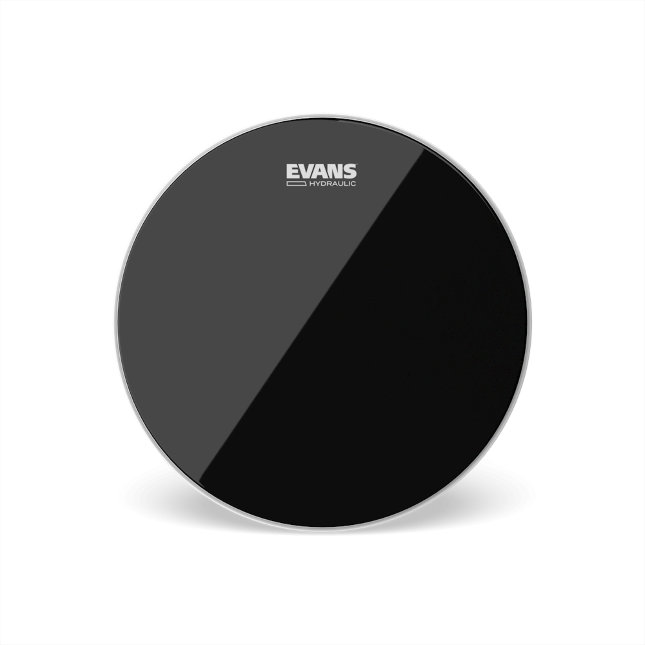 Evans Hydraulic Black Tom Batter Drum Head