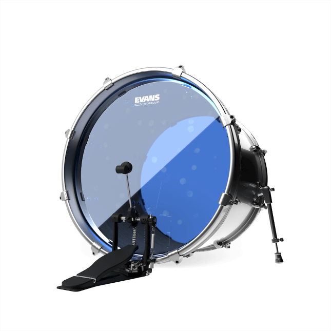 Evans Hydraulic Blue Bass Batter