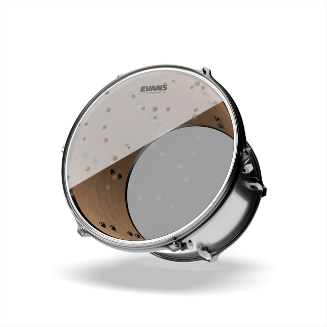 Evans Hydraulic Glass Tom Batter Drum Head